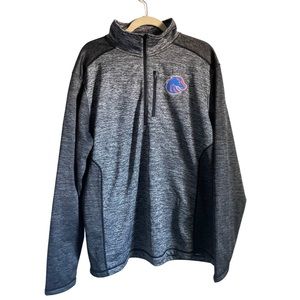 Boise State University quarter zip jacket | size XL